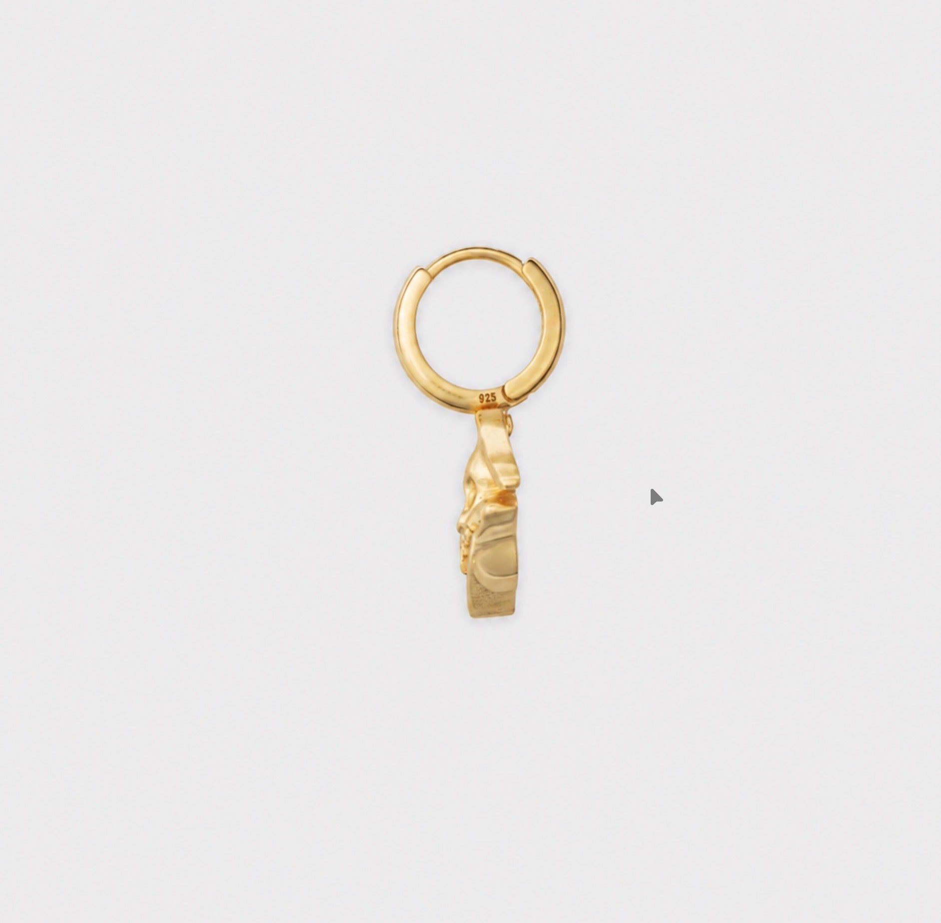 Cuzzo's Bunny Earrings - Gold