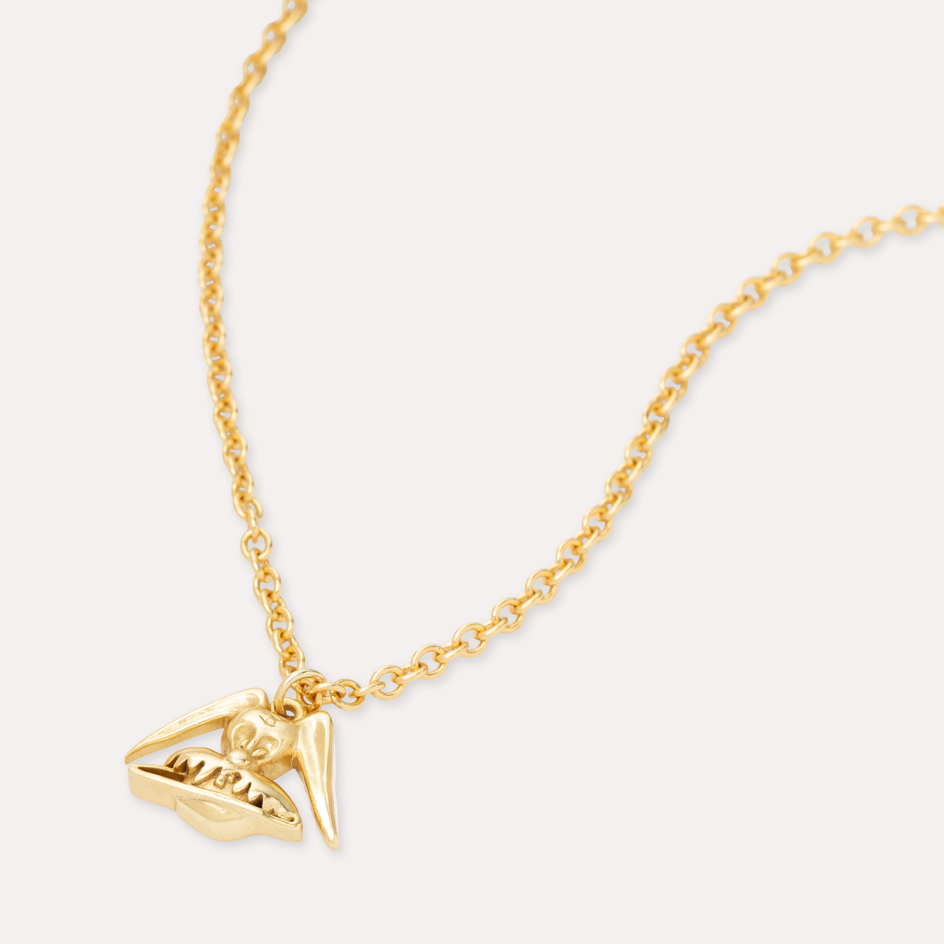 Cuzzo`s Bunny Necklace -  Gold
